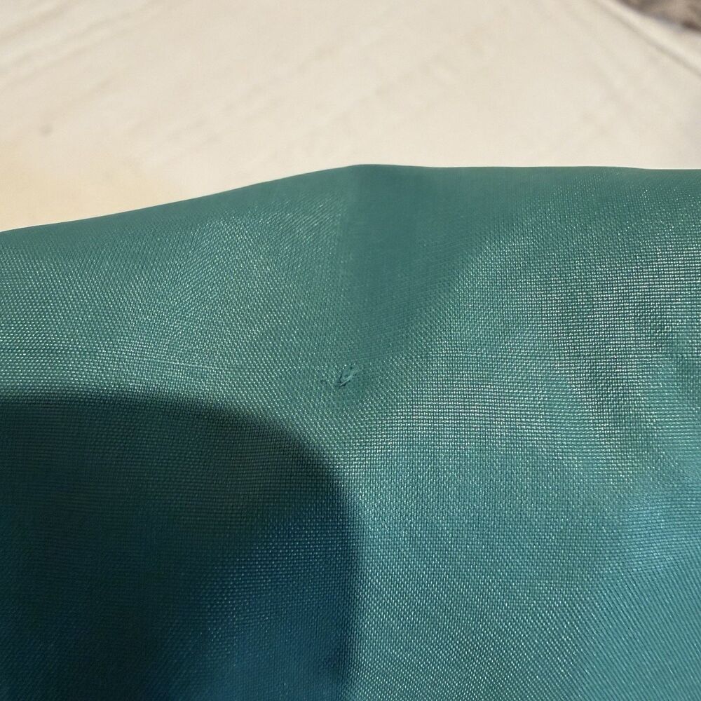 Vintage Lacoste Club Jacket Men Medium Teal Hood Nylon Windbreaker Hipster - Picture 14 of 14